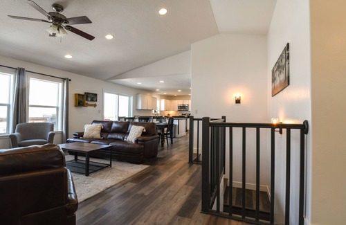 Moab South Valley House | Desert and Mountain Views from this large home set up to be your Moab home base
