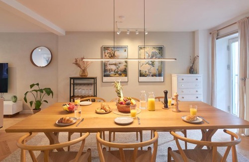 Copenhagen City Centre Apartment | Designer 2 BR Home with Private Balcony