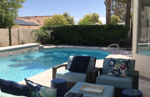 Desert Shores House | Designer Home with Large Pool