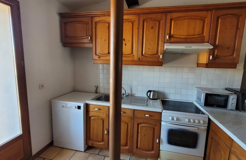 Agde Apartment | Desirable 2nd floor town house apartment, sleeps 5-6. Roof terrace and parking.