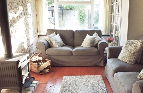 Cherbonnieres Cottage | Detached country cottage with private heated pool & charming walled garden