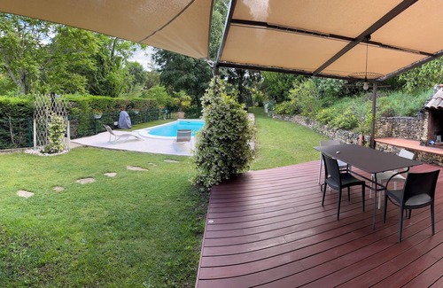 Sabran House | Detached house with peaceful pool in small hamlet