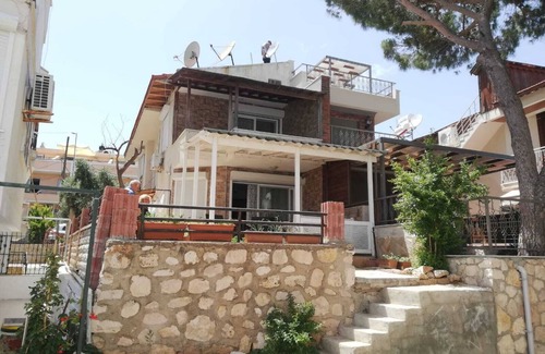 Didim Villa | Didim Altınkum Beachfront Luxury Duplex Villa