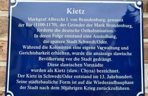 Schwedt/Oder Apartment | Die Ferienwohnung "Am Kietz"