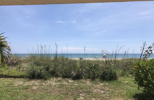 Cocoa Beach Condo | Direct Ocean Front Condo Tastefully Remodeled! Steps to the sand!