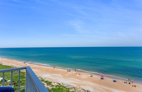 Seawinds Condo Condo | Direct oceanfront condo with large private balcony, seasonally heated pool, and garage parking