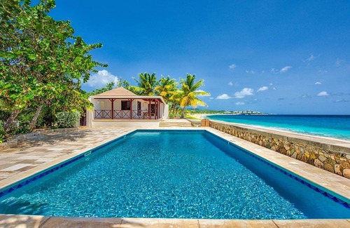 Plum Bay Villa | Directly on the beach, housekeeping, airport pickup, concierge