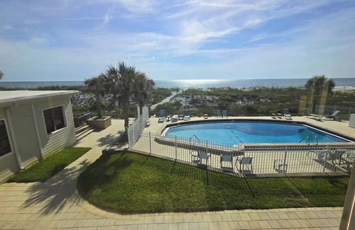 Jacksonville Condo | DIRECTLY ON THE OCEAN! DIRECTLY ON THE POOL! 2nd Floor #28 could sleep 10