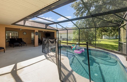 Orange Tree House | Disney Area Private Pool Home, Games Room, Spacious & Cozy (BHL16128)