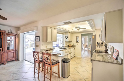 Fort Myers House | Dock Access & Pool: Cape Coral Retreat