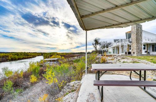 Runaway Bay House | Dock and Fire Pit Riverfront Runaway Bay Retreat
