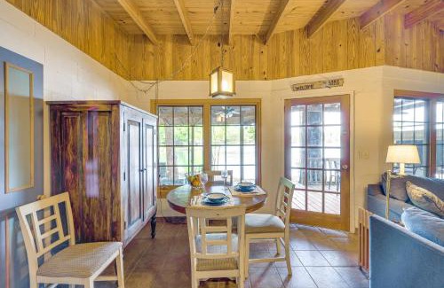 Eclectic House | Dock and Stunning Views Forested Lake Martin Cabin!