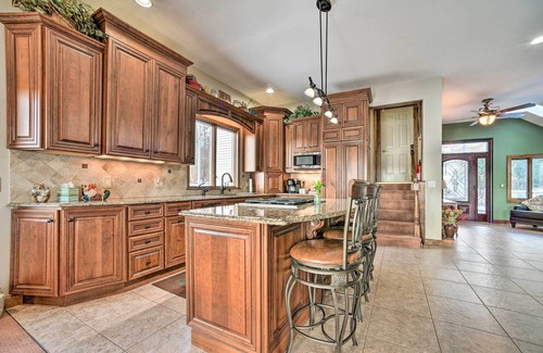 Linden House | Dock & Beach: Linden Lakefront Home: 30-Night Min