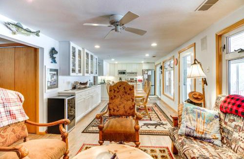 Walker House | Dock, Deck and Fire Pit Lakefront Home in Walker!