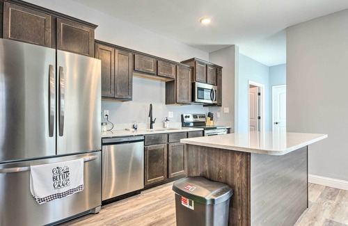 Rocky Mount House | Dock & Fire Pit: Lakefront Rocky Mount Home!