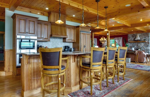 Alton Bay House | Dock & Theater Room: Lakefront Alton Bay Retreat!