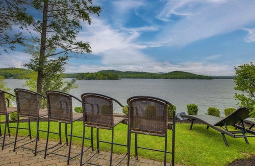 Alton Bay House | Dock & Theater Room: Lakefront Alton Bay Retreat!