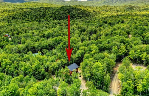 Carrabassett Valley Cabin | Dog-friendly home with large deck, hot tub, great views, & gas fireplace