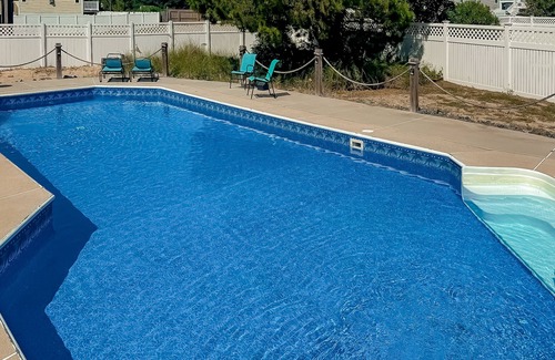 Sandbridge House | Dog-friendly beach gem w/private pool, easy beach access, WiFi, central AC, deck