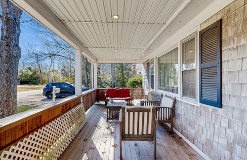 Falmouth Heights House | Dog-friendly house with gas grill & deck - walk to beaches