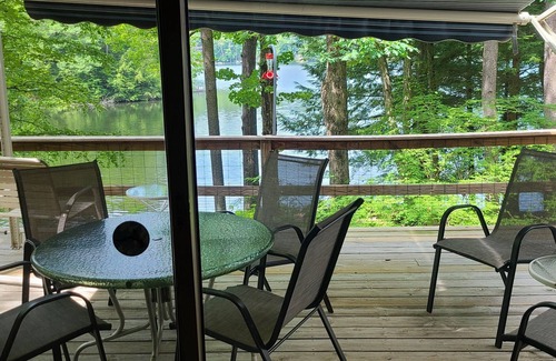 Fort Ann Cottage | Dog friendly lakefront home w/fireplace near Lk George. Telecommuters welcome!