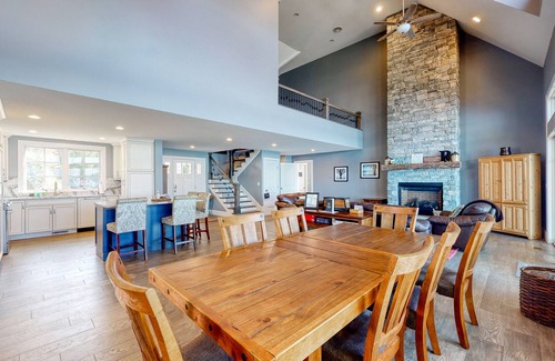 Center Ossipee House | Dog-friendly lakefront home with lake views, firepit, dock, patio, & grill