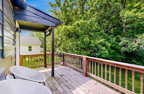 Burlington House | Dog-friendly spacious home near lake & town with fireplace & private backyard