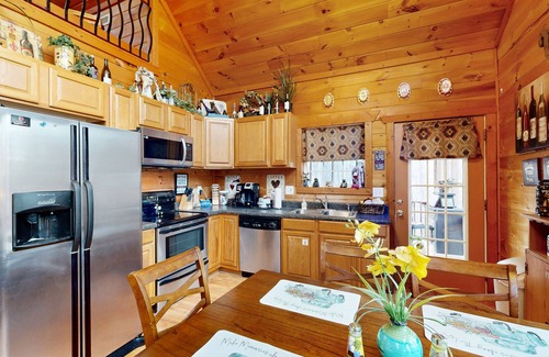Sautee Nacoochee Cabin | Dog-friendly, two story cabin in woods w/screened-in deck, hot tub, pool table