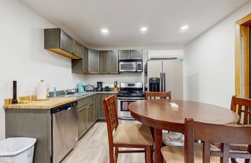 Spruce Pine House | Dog-friendly mountain home with private hot-tub, fire-pit and pool table