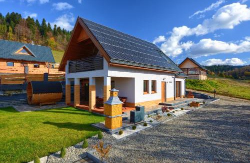 Solina Villa | Dom na Wzgórzu SŁOŃCE na wyłączność JACUZZI ELEKTRYCZNE SAUNA ROWERY