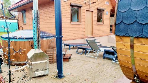 Morag Ski Chalet | Dom NARIE na Mazurach nad Jeziorem Narie