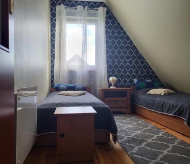 Stare Juchy House | Dom Niebieski nad jeziorem Orzyskim