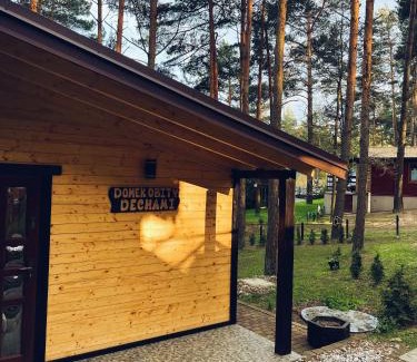 gmina Grodziczno House | Domek obity dechami