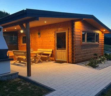 Limanowa House | Domki- Limanowa domek 4 domek z jacuzzi i sauną