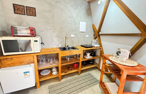 Campos do Jordao Cabin | Domo Geodésico com banheira