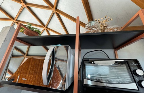 Campos do Jordao Cabin | Domo Geodésico com banheira