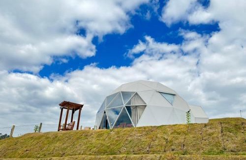 Campos do Jordao Apartment | Domo Geodésico com AR-CONDICIONADO e banheira