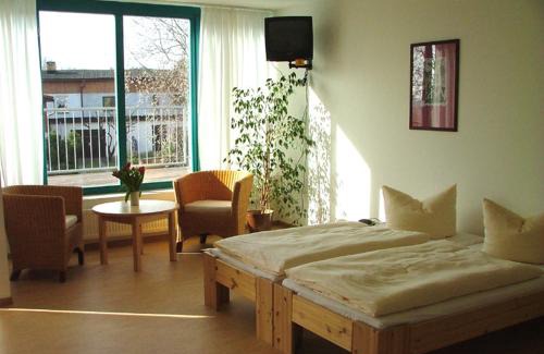 Bad Sulze Apartment | Doppelzimmer 12 Gästehaus Mühlenstein