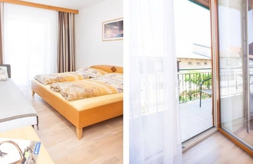 Jois Apartment | Doppelzimmer/dreibettzimmer mit Dusche, WC - Gästehaus Auer Werner