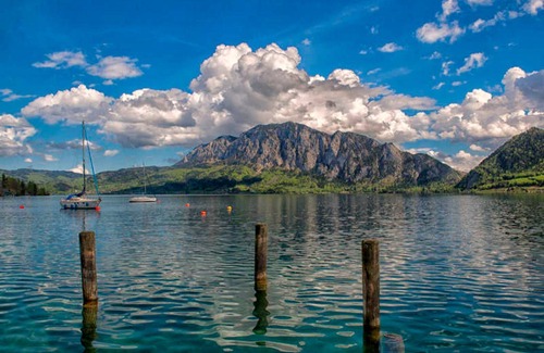 Weissenbach am Attersee Cottage | Double room 1 - Attersee-Hotel zur Nixe Smart
