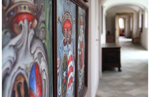 Madonna dell'Olmo Apartment | Double Room in Villa - Baron's Room