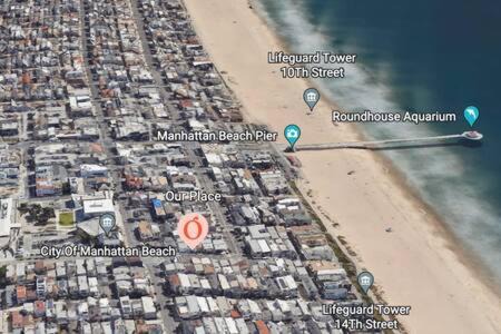 The Strand Apartment | Downtown Manhattan Beach 3 Bed Townhouse Parking