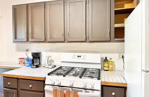 Oak Park Apartment | Downtown Oak Park/Fast WIFI/Free Parking/Victorian Home/Sleeps 6