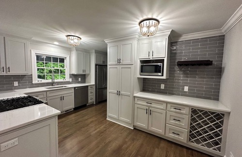 Alpharetta House | Downtown Renovated Luxury: Sleeps 10, Game Room, Fire Pit, Fenced Yard