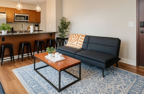 Downtown Cleveland Apartment | Downtown Sq: Stadium, Casino, Rock Hall, Clinic