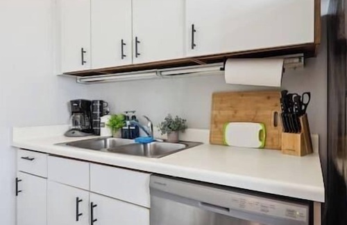 Printers Row Condo | Downtown, Vintage 5bd/2ba (gym+patio) | Sleep 14