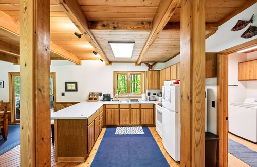 Gills Rock Cottage | Dragonfly Dell - Quiet, wooded reader's retreat in Ellison Bay.