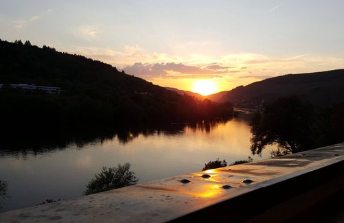 Zell Condo | Dream location - Exclusive luxury apartment Zell Mosel with balcony 10 meters from the water