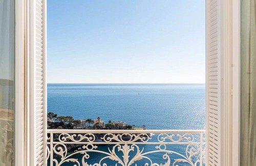 Cap d'Ail Condo | Dreaming 2-beds Apartment With Panoramic Sea View