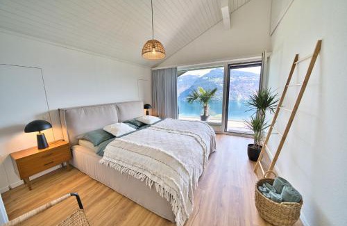 Krattigen Apartment | Dreamview Retreat - Breathtaking Lake Views
